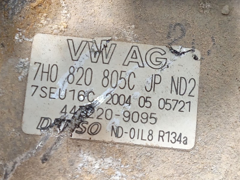 Recambio de compresor aire acondicionado para volkswagen touareg (7la, 7l6, 7l7) 5.0 v10 tdi referencia OEM IAM 7H0820805C  4472