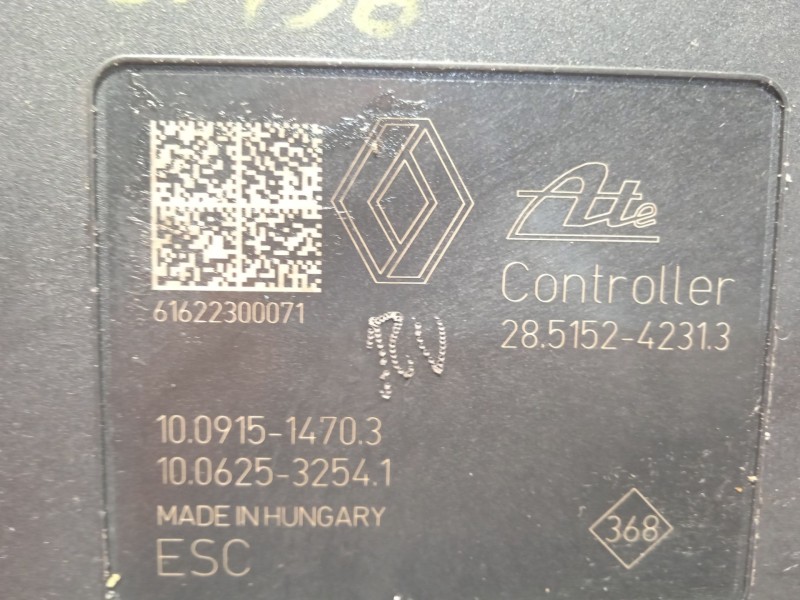 Recambio de abs para renault megane iv berlina 5p 1.2 tce energy referencia OEM IAM 476604349R 28515242313 10022007284