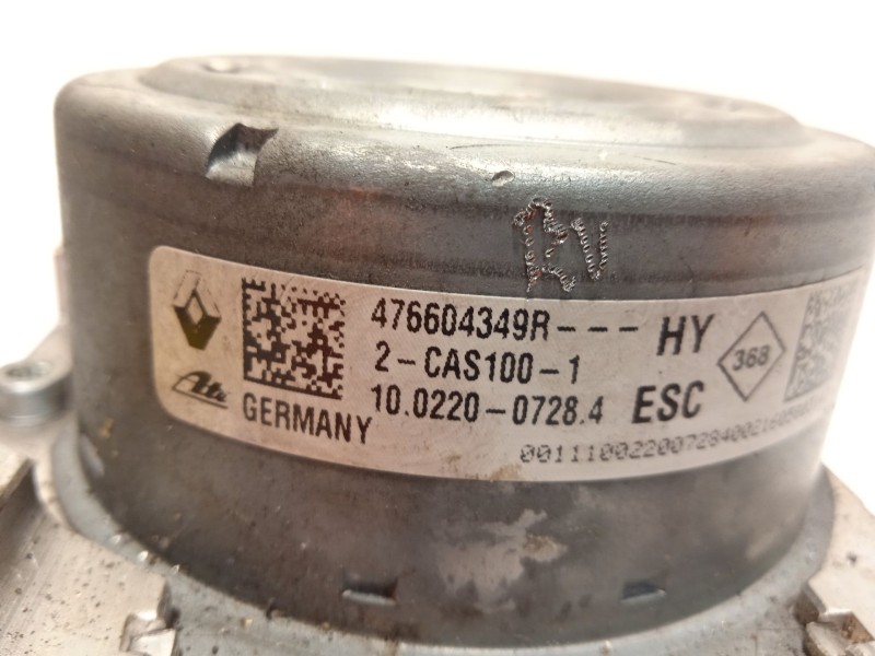 Recambio de abs para renault megane iv berlina 5p 1.2 tce energy referencia OEM IAM 476604349R 28515242313 10022007284