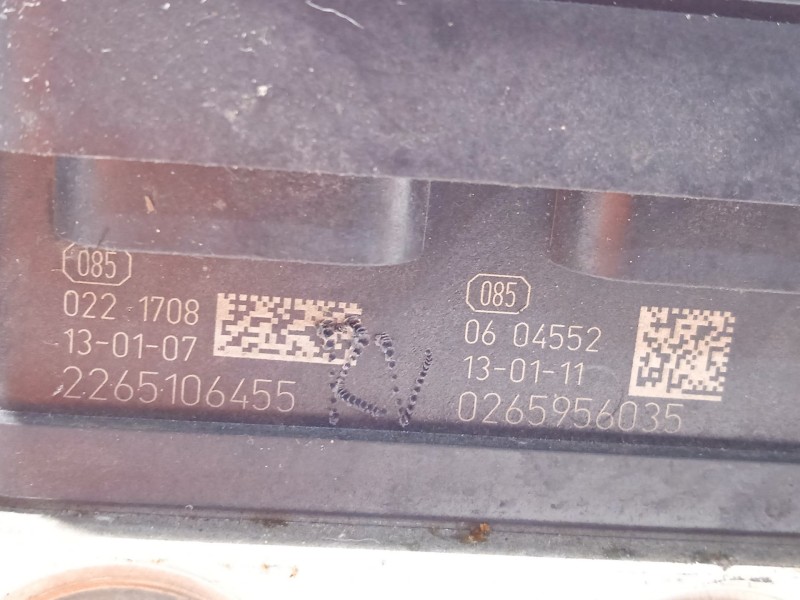 Recambio de abs para dacia sandero laureate referencia OEM IAM 476608644R 22651066455 269633