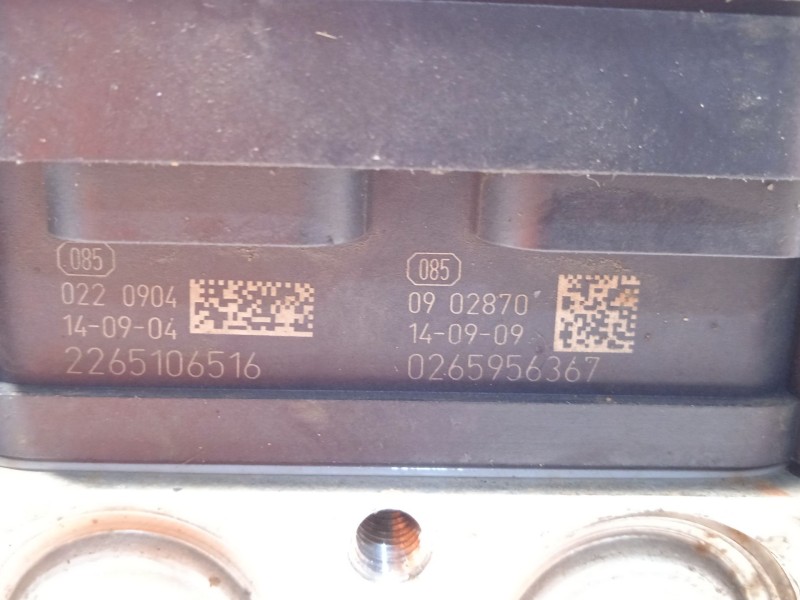 Recambio de abs para fiat panda (319) lounge referencia OEM IAM 51965448 2265106516 269585
