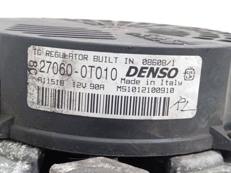 Recambio de alternador para toyota auris (_e15_) 1.6 (zre151_) referencia OEM IAM 270600T010  