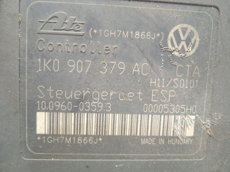 Recambio de abs para seat altea (5p1) stylance / style referencia OEM IAM 1K0614517AF 1K0907379AC 10020602414