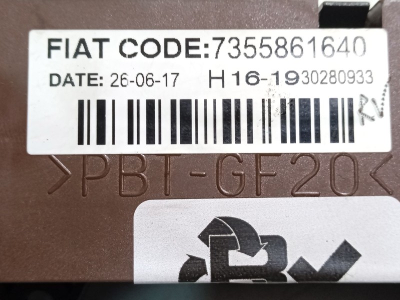 Recambio de mando multifuncion para fiat ducato furgoneta (250_) 130 multijet 2,3 d referencia OEM IAM 7355861640  30280933