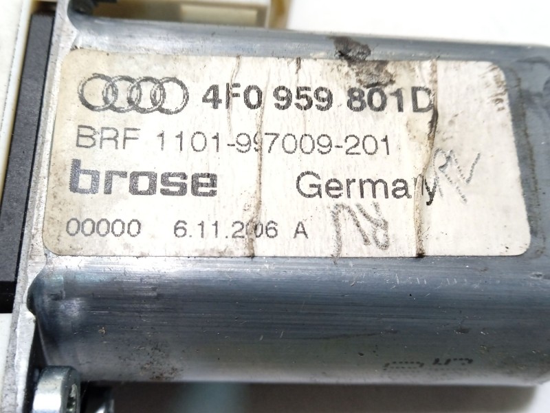 Recambio de elevalunas delantero izquierdo para audi a6 c6 (4f2) 2.7 tdi referencia OEM IAM 4F0959801D  