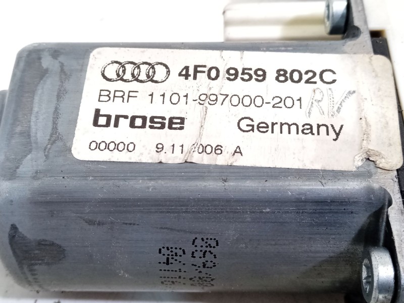 Recambio de elevalunas trasero derecho para audi a6 c6 (4f2) 2.7 tdi referencia OEM IAM 4F0839462B  4F0959802C