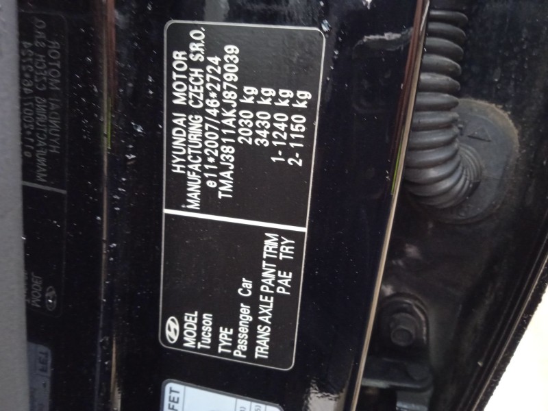 hyundai tucson (tl, tle) del año 2019