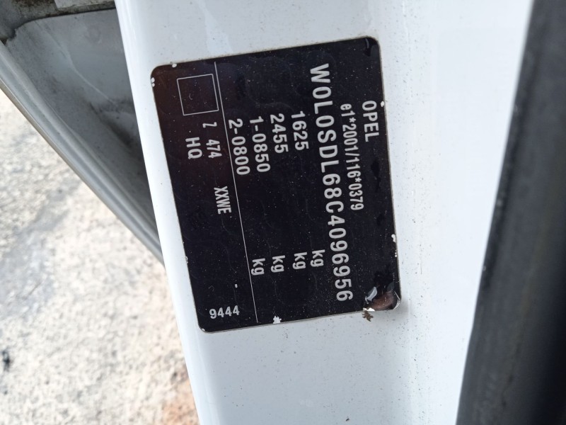 opel corsa d (s07) del año 2012