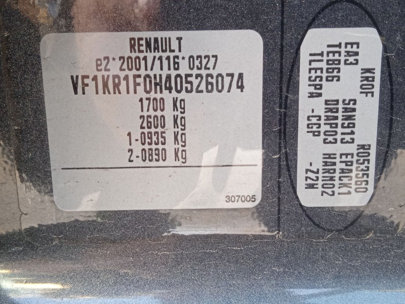 renault clio iii grandtour (kr0/1_) del año 2009