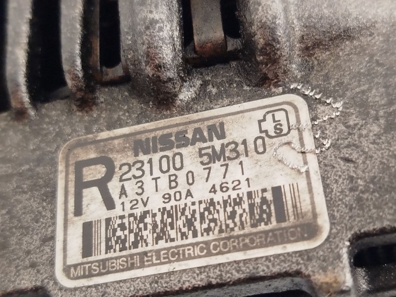 Recambio de alternador para nissan x-trail i (t30) 2.2 dci referencia OEM IAM 231005M310  A3TB0771