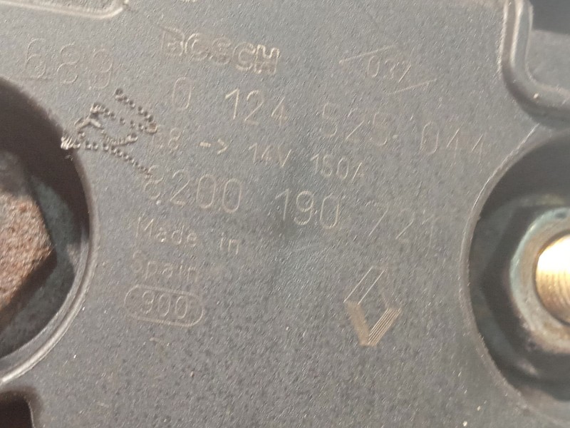 Recambio de alternador para opel movano a furgoneta (x70) 2.5 cdti (fd) referencia OEM IAM 8200190721  0124525044