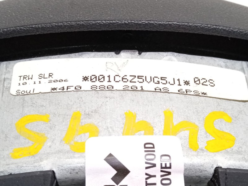 Recambio de airbag delantero izquierdo para audi a6 c6 (4f2) 2.7 tdi referencia OEM IAM 4F0880201AS 4F0880201AS6PS 