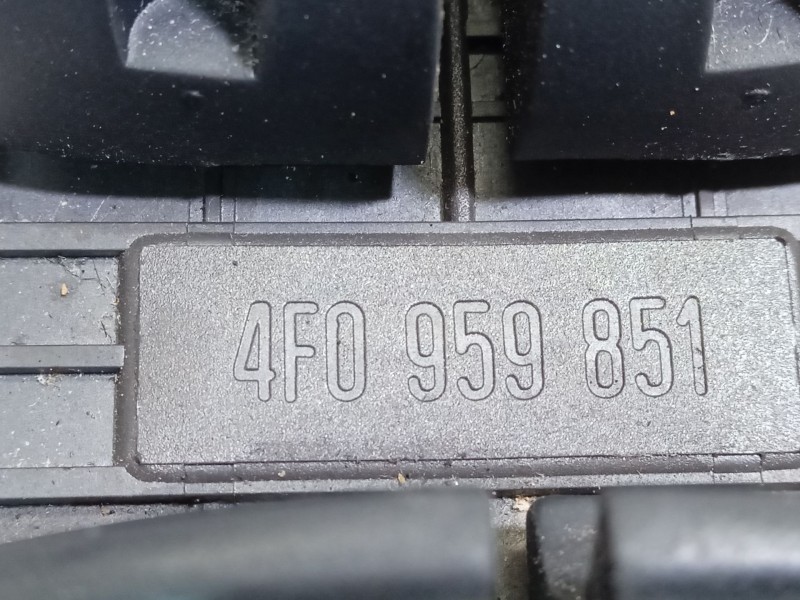 Recambio de mando elevalunas delantero izquierdo para audi a6 c6 (4f2) 2.7 tdi referencia OEM IAM 4F0959851  