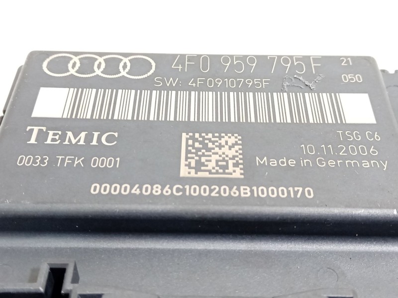 Recambio de modulo electronico para audi a6 c6 (4f2) 2.7 tdi referencia OEM IAM 4F0959795F  4F0910795F