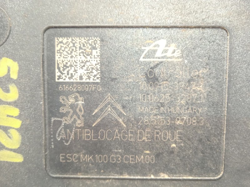 Recambio de abs para peugeot 208 style referencia OEM IAM 9817031680 10091539473 10022008814