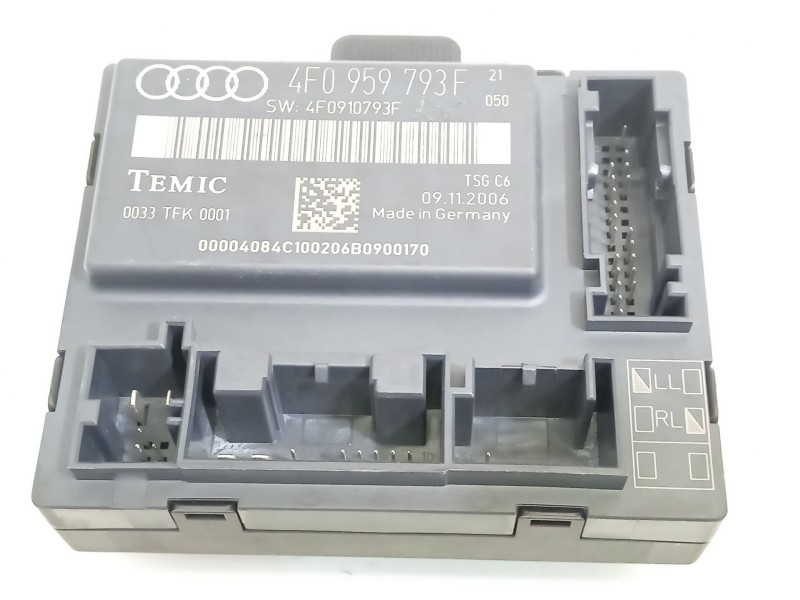 Recambio de centralita cierre para audi a6 c6 (4f2) 2.7 tdi referencia OEM IAM 4F0959793F 4F0910793F 
