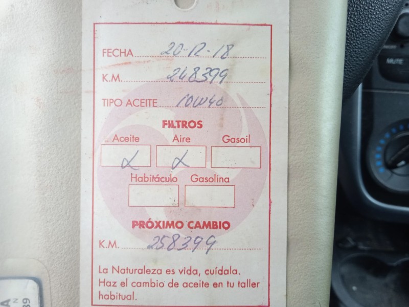 fiat punto furgoneta/hatchback (199_) del año 2008