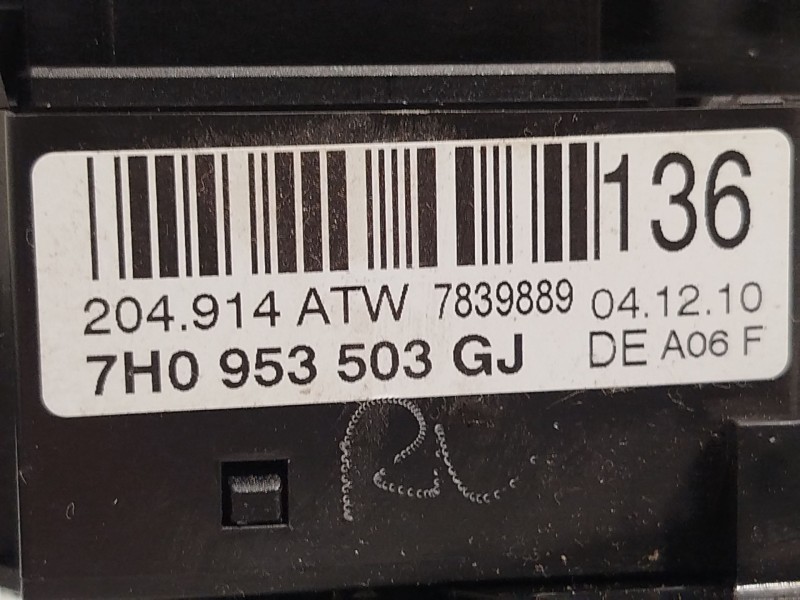 Recambio de mando intermitentes para seat ibiza iv sc (6j1, 6p5) 1.6 tdi referencia OEM IAM 7H0953503GJ  