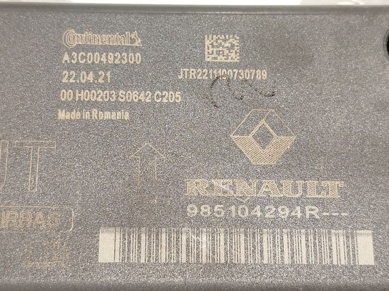 Recambio de kit airbag para renault captur ii (hf_) tce 90 (hfm6) referencia OEM IAM 681001063R 985153461R 985706550R