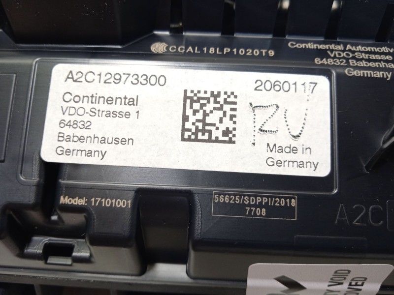 Recambio de cuadro instrumentos para audi q3 (f3b) 35 tfsi referencia OEM IAM 83A920700  A2C12973300