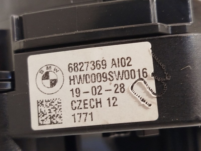 Recambio de mando intermitentes para bmw x1 (f48) sdrive 16 d referencia OEM IAM 6827369 61316827369 