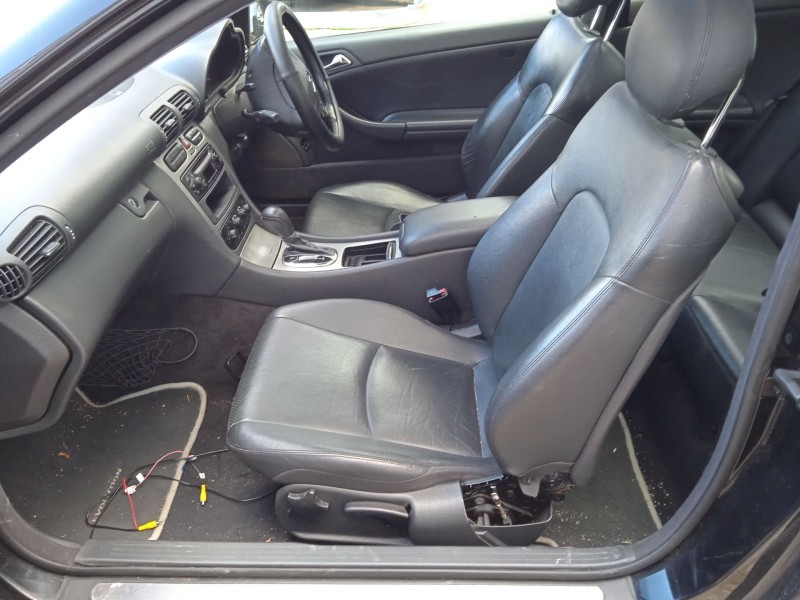 mercedes-benz clase c coupé (cl203) del año 2003