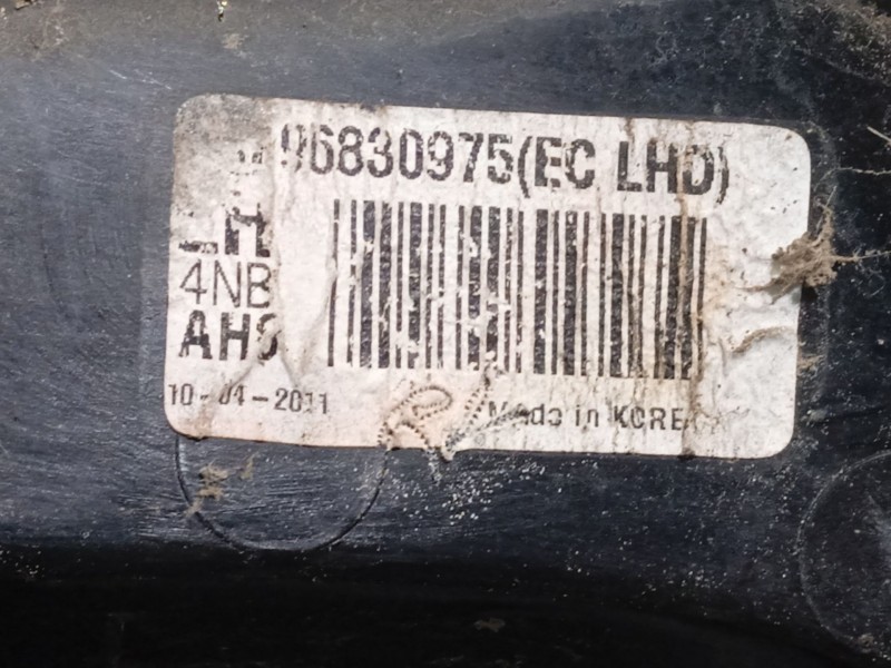 Recambio de piloto trasero izquierdo para chevrolet aveo hatchback (t300) 1.3 d referencia OEM IAM 96830975  