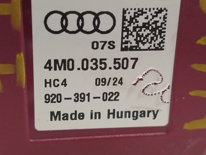 Recambio de antena para cupra leon (kl1, ku1, kug) 1.5 etsi referencia OEM IAM 4M0035507  
