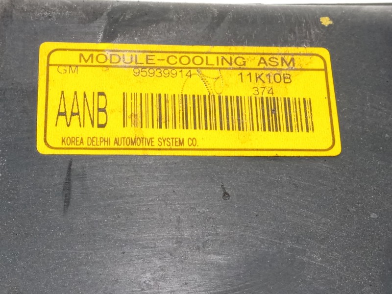 Recambio de electroventilador para chevrolet aveo hatchback (t300) 1.3 d referencia OEM IAM 95939914 95376392 95018152