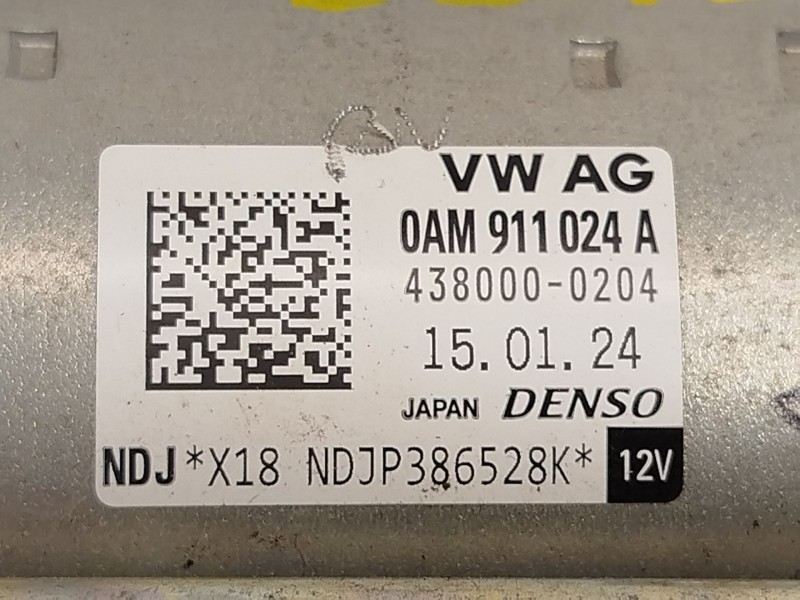 Recambio de motor arranque para cupra leon (kl1, ku1, kug) 1.5 etsi referencia OEM IAM 0AM911024A  4380000204