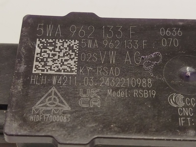 Recambio de antena para cupra leon (kl1, ku1, kug) 1.5 etsi referencia OEM IAM 5WA962133F  