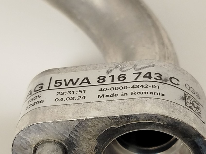 Recambio de tubos aire acondicionado para cupra leon (kl1, ku1, kug) 1.5 etsi referencia OEM IAM 5WA816743C  