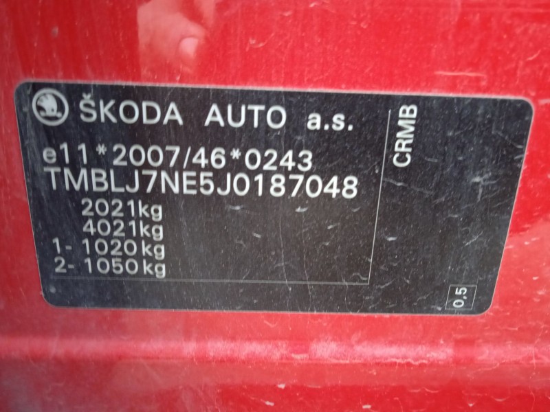 skoda octavia iii combi (5e5, 5e6) del año 2017