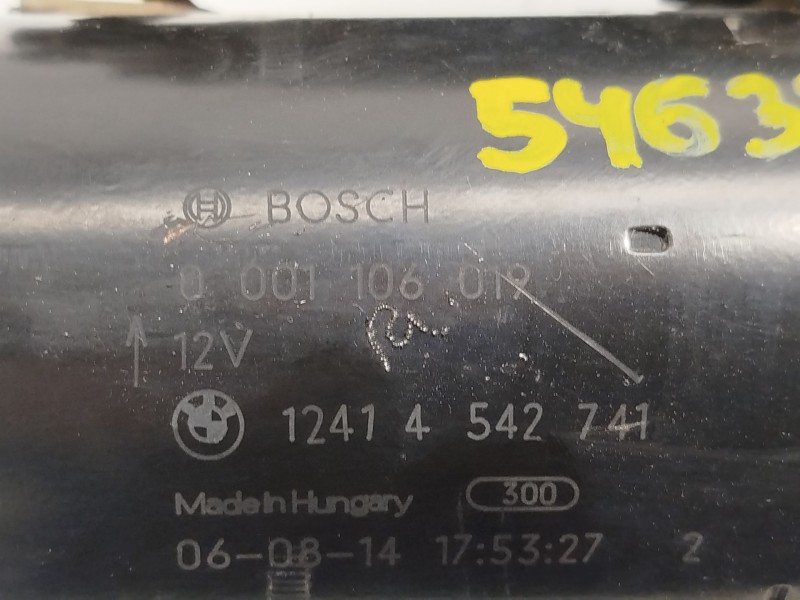 Recambio de motor arranque para mini mini (r50, r53) one referencia OEM IAM 12414542741  0001106019