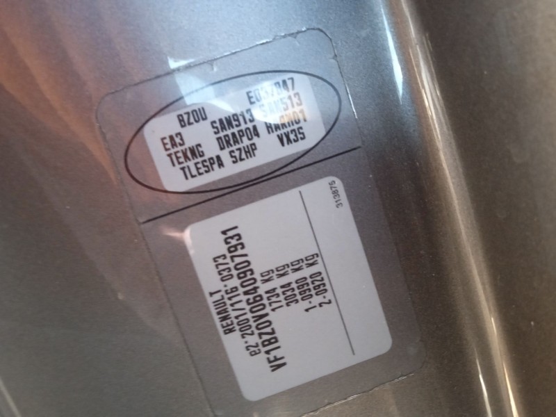 renault megane iii hatchback (bz0/1_, b3_) del año 2009