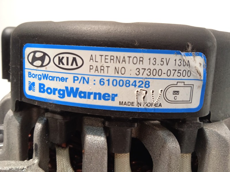 Recambio de alternador para hyundai i20 iii (bc3, bi3) 1.2 referencia OEM IAM 3730007500  61008428