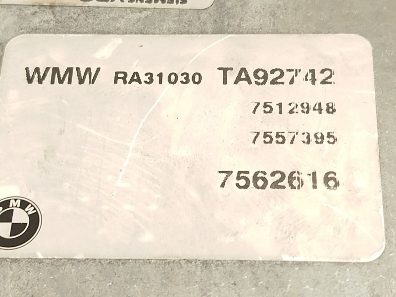 Recambio de centralita motor uce para mini mini (r50, r53) one referencia OEM IAM 12147557395  S122237006B