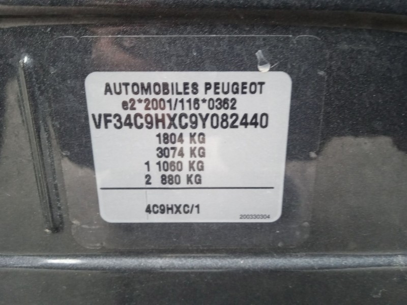 peugeot 308 i (4a_, 4c_) del año 2009