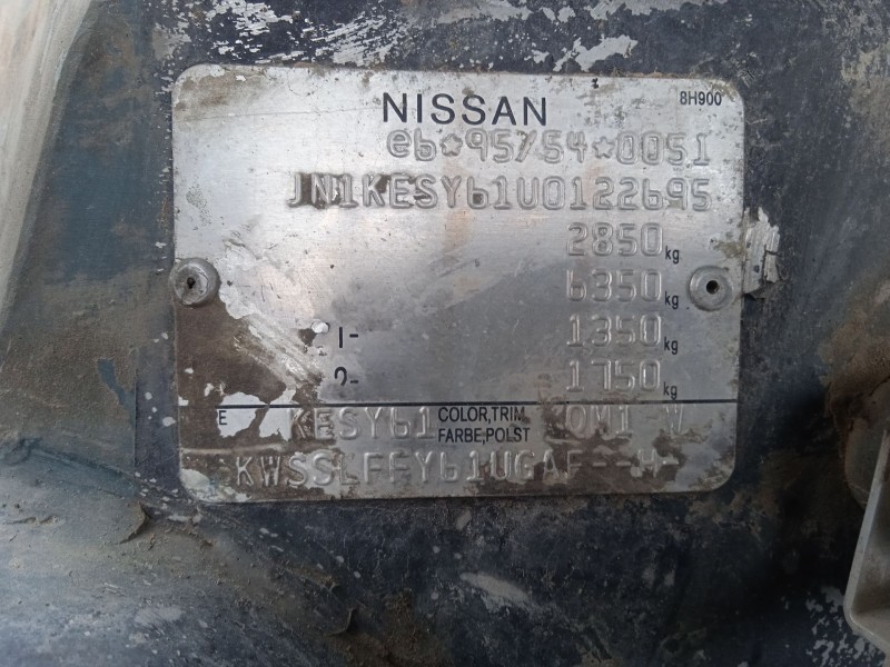 nissan patrol gr v wagon (y61) del año 2000