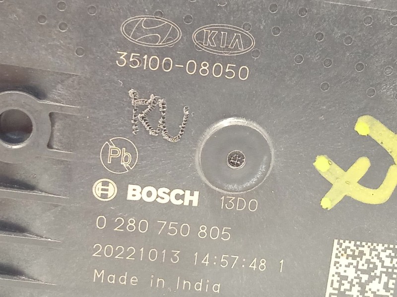 Recambio de caja mariposa para hyundai i20 iii (bc3, bi3) 1.2 referencia OEM IAM 3510008050  0280750805