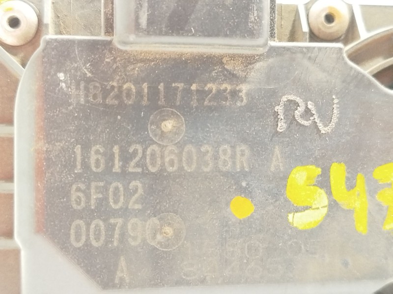 Recambio de caja mariposa para renault captur i (j5_, h5_) 0.9 tce 90 referencia OEM IAM 161206038R  