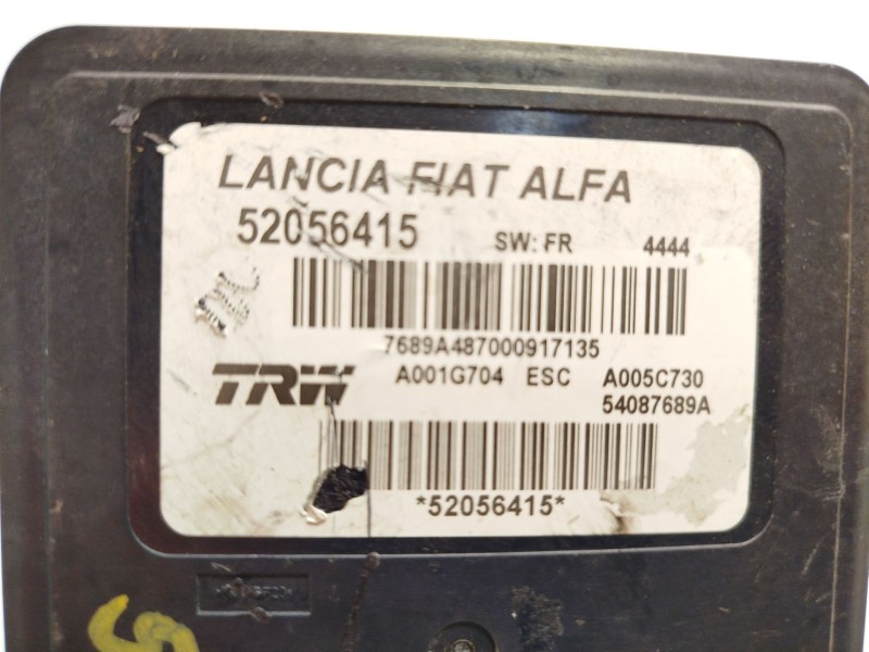 Recambio de abs para fiat 500l (351_, 352_) 1.6 d multijet (199lye1b) referencia OEM IAM 52056415 A005C730 54087689A