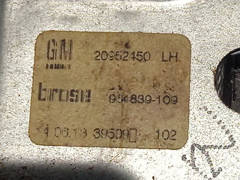 Recambio de elevalunas trasero izquierdo para opel insignia a (g09) 2.0 cdti (68) referencia OEM IAM 964839109  20952450