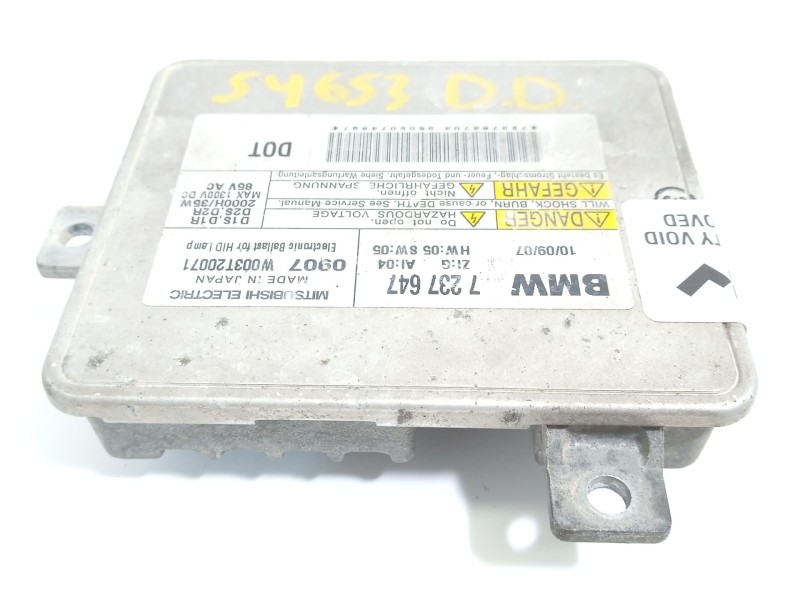 Recambio de centralita faros xenon para bmw 3 touring (e91) 318 d referencia OEM IAM 7237647 63117237647 W003T20071