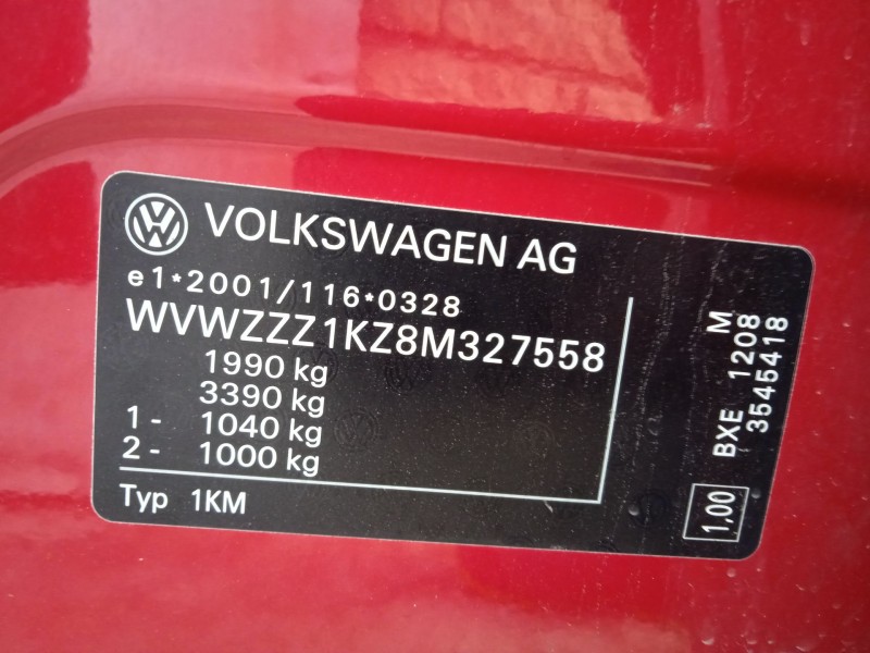 volkswagen golf v variant (1k5) del año 2008