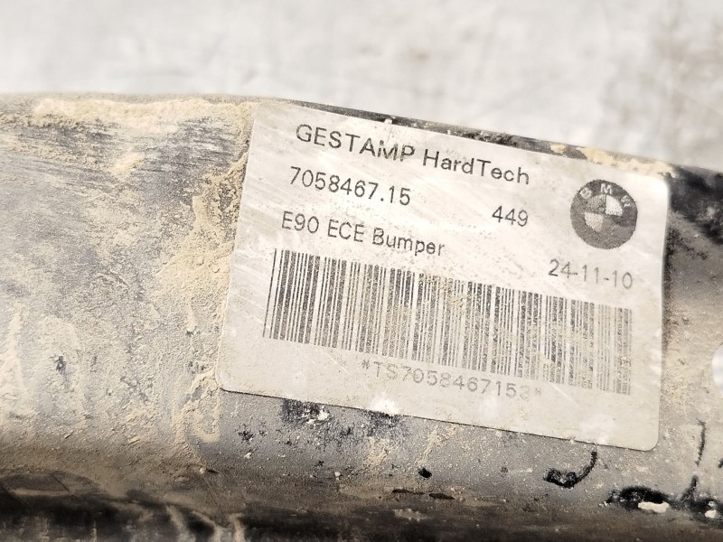 Recambio de refuerzo paragolpes trasero para bmw 3 touring (e91) 318 d referencia OEM IAM 7058467 51127058467 