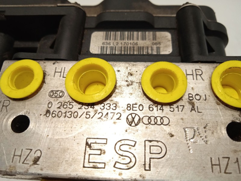 Recambio de abs para audi a4 b7 (8ec) 2.0 tdi referencia OEM IAM 8E0614517AL 8E0910517E 0265234333