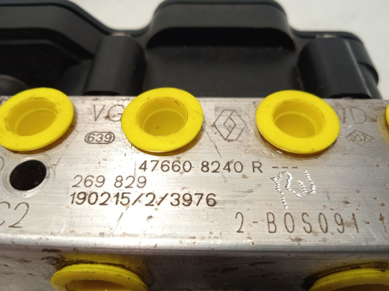 Recambio de abs para renault kadjar zen referencia OEM IAM 476608240R 0265956527 269829
