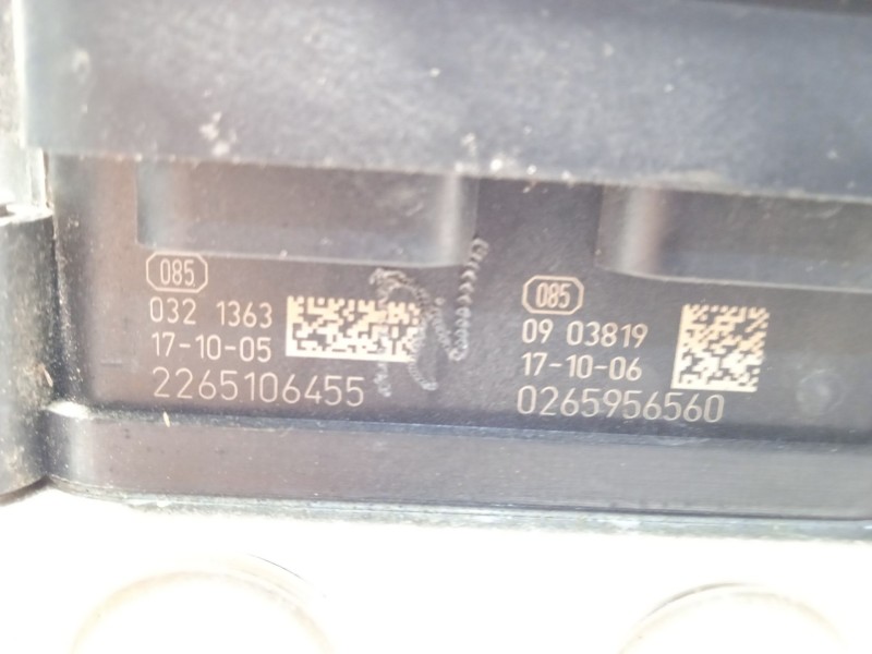 Recambio de abs para dacia sandero ii tce 90 (b8m1, b8ma) referencia OEM IAM 476603249R 2265106455 269707