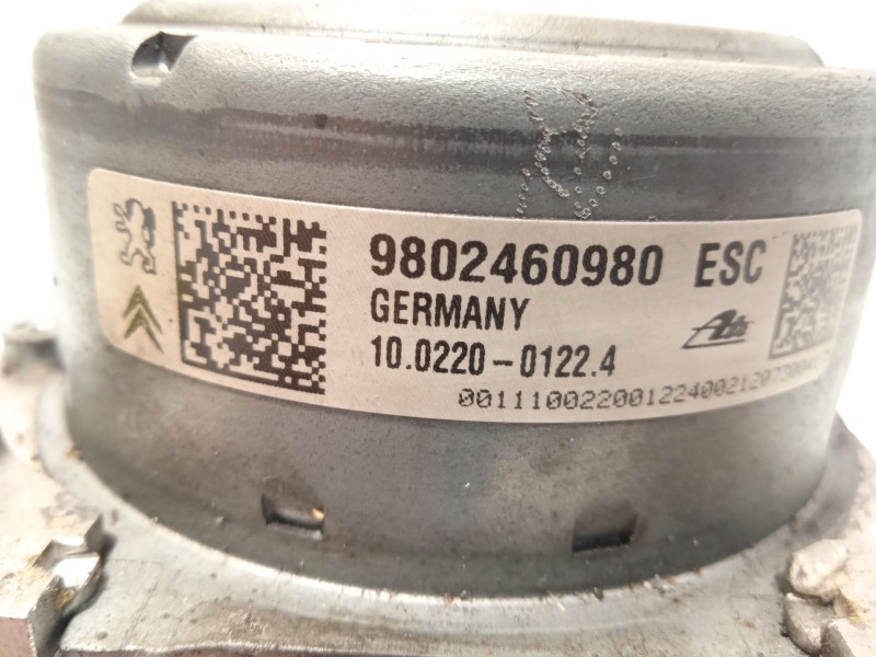 Recambio de abs para peugeot 208 active referencia OEM IAM 9802460980 10091511743 10022001224